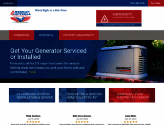 american-electrical.com screenshot