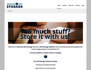american-self-storage.com screenshot