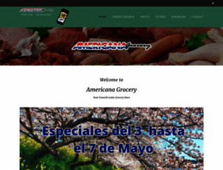 americanagrocery.com screenshot