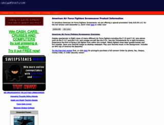 americanairforcefightersscreensaver.abcwebtech.com screenshot