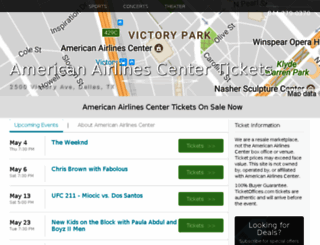 americanairlinescentertx.ticketoffices.com screenshot