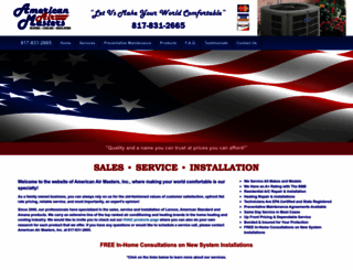 americanairmasters.com screenshot