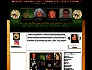 americanassociationofpsychics.com screenshot