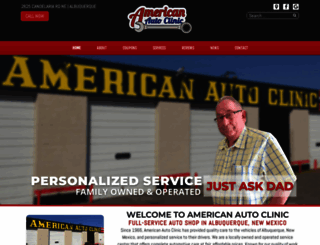 americanautoclinic.com screenshot