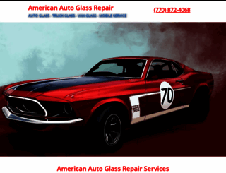 americanautoglassrepairconyersga.com screenshot