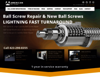 americanballscrewrepair.com screenshot