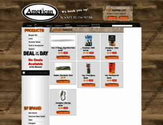 americanbassoutlet.com screenshot
