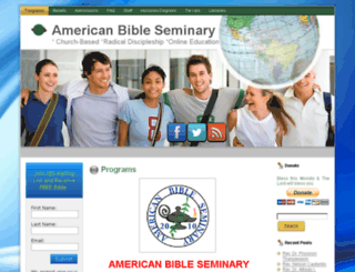 americanbibleschool.com screenshot