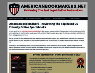 americanbookmakers.net screenshot