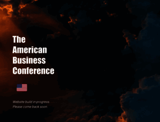 americanbusinessconference.org screenshot