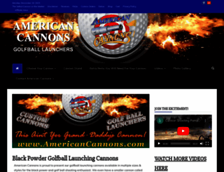 americancannons.com screenshot