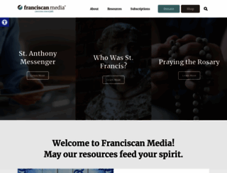 americancatholic.org screenshot