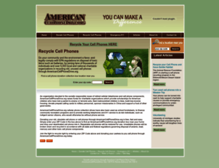 americancellphonedrive.org screenshot