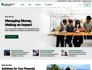 americancentury.com screenshot