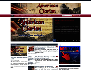 americanclarion.com screenshot