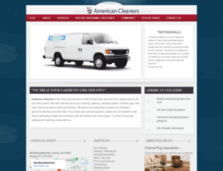 americancleanersinc.com screenshot