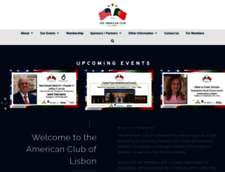 americancluboflisbon.com screenshot
