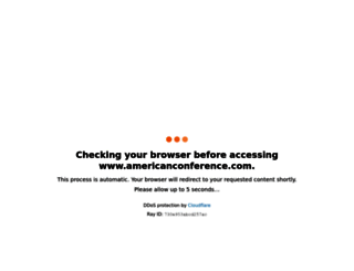 americanconference.com screenshot