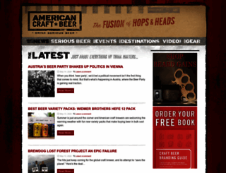 americancraftbeer.com screenshot
