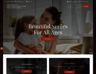 americandentalarts.com screenshot
