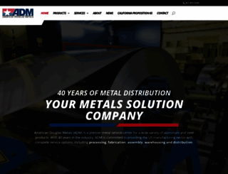 americandouglasmetals.com screenshot