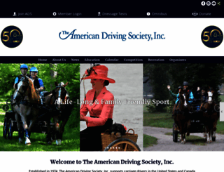 americandrivingsociety.org screenshot