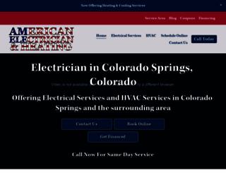 americanelectrician.us screenshot