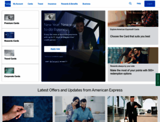 americanexpress.co.in screenshot