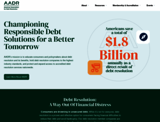 americanfaircreditcouncil.org screenshot