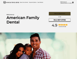 americanfamilydental.com screenshot