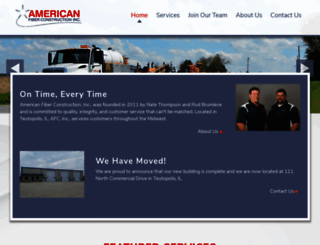americanfiberconstruction.com screenshot