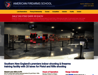 americanfirearmsschool.com screenshot