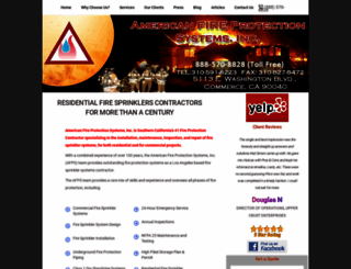 americanfireinc.com screenshot