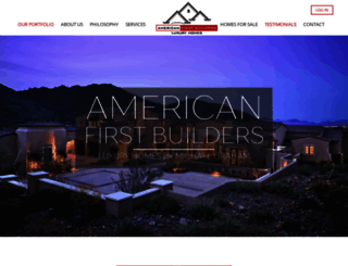 americanfirstbuilders.com screenshot