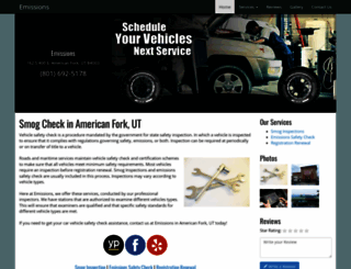 americanforksmogcheck.com screenshot