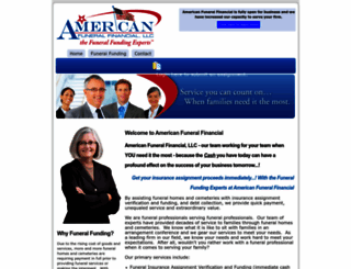 americanfuneralfinancial.com screenshot