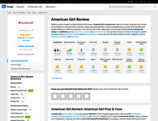 americangirl.knoji.com screenshot