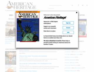 americanheritage.com screenshot