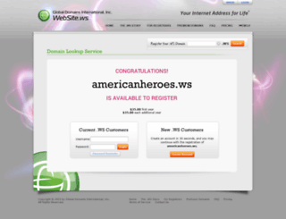 americanheroes.ws screenshot