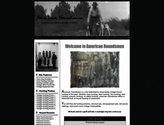 americanhoundsmen.com screenshot
