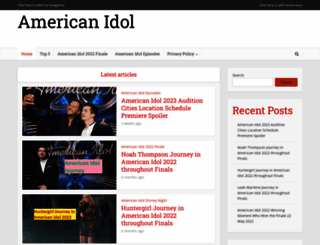 americanidol-winners.com screenshot