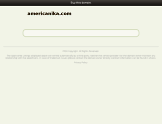 americanika.com screenshot