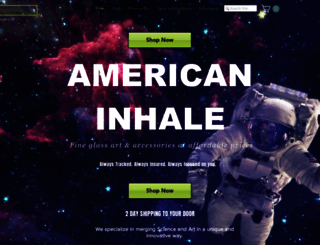 americaninhale.com screenshot