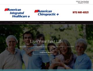 americanintegratedhealthcare.com screenshot