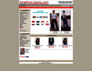 americanjeans.com screenshot