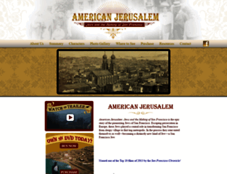 americanjerusalem.com screenshot