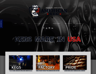americankeg.com screenshot