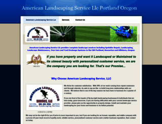 americanlandscapingservice.com screenshot