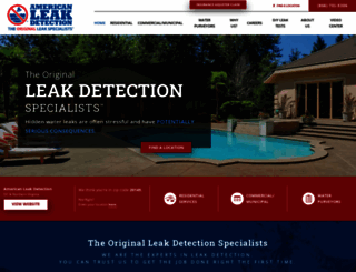 americanleakdetection.com screenshot