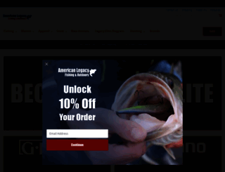 americanlegacyfishing.com screenshot